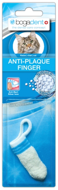 ANTI-PLAQUE FINGER | High-tech microfibers for gentle and effective removal of bacterial plaque of your cat