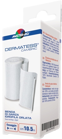 Dermatess® Cambric | Soft and resistant bandage with hemmed edges to prevent fraying