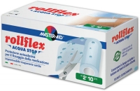 Rollflex® Acqua Stop | Selbsthaftender, transparenter, wasserundurchlässiger Verband Zur Fixierung von Pflastern und Gaze