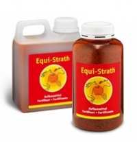 EQUI-STRATH® | The feed supplement for horses presented in liquid and granulate