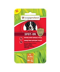 Bogaprotect®  SPOT-ON CÃO | Pipetas repelentes de prevenção para cães, contra pulgas e carraças.