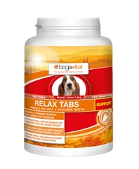 RELAX TABS DOG | Tablets that combat the stress and anxiety, promoting a calming effect