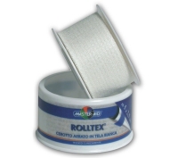 Rolltex® | Sparadrap textile en viscose blanc
