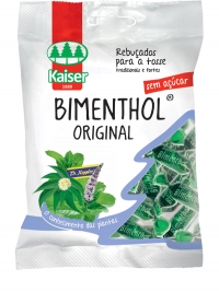 Kaiser® Bimentol |  O sabor forte do mentol, hortelã e eucalipto