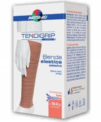 Tendigrip Forte® | Hautfarbene, längselastische, latexfreie Pflasterbinde mit Zinkoxydkleber