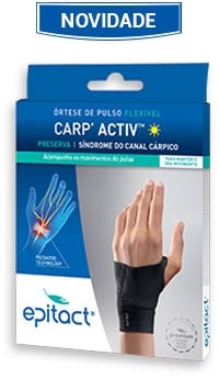 CARP’ACTIV™ | Órtese flexível que promove a correta posição do pulso durante o dia