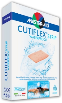 Cutiflex® Strip Waterproof | Ultra-fines bandes imperméables transparents contre l&#039;eau et les bactéries