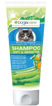 SHAMPOO SOFT &amp; SENSITIVE | Shampoo with extra softness for cats with particularly fine hair and sensitive skin