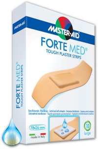 FORTE MED® | Hautfarbene, hypoallergene Pflasterstrips