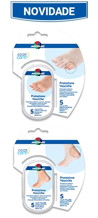 FOOTCARE PENSOS BOLHAS | Indicados para a prevenção e alívio das bolhas nos dedos e nos calcanhares